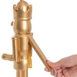 Gold Solid Nutcracker - 40Cm