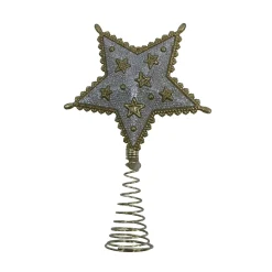 Gold Star Tree Topper - 18Cm