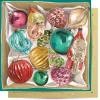 Greeting Card Vintage Christmas Box - 14Cm