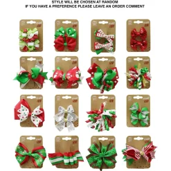 Hair Clip With Ribbon Bows (16 Styles)