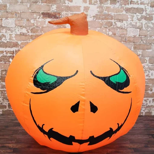 Inflatable Pumpkin Lantern Head - 120Cm