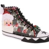 Irregular Choice - Black Better Not Pout Sneaker (Size 44)