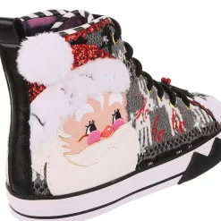 Irregular Choice - Black Better Not Pout Sneaker (Size 39)