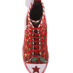 Irregular Choice - Red Better Not Pout Sneaker (Size 42)