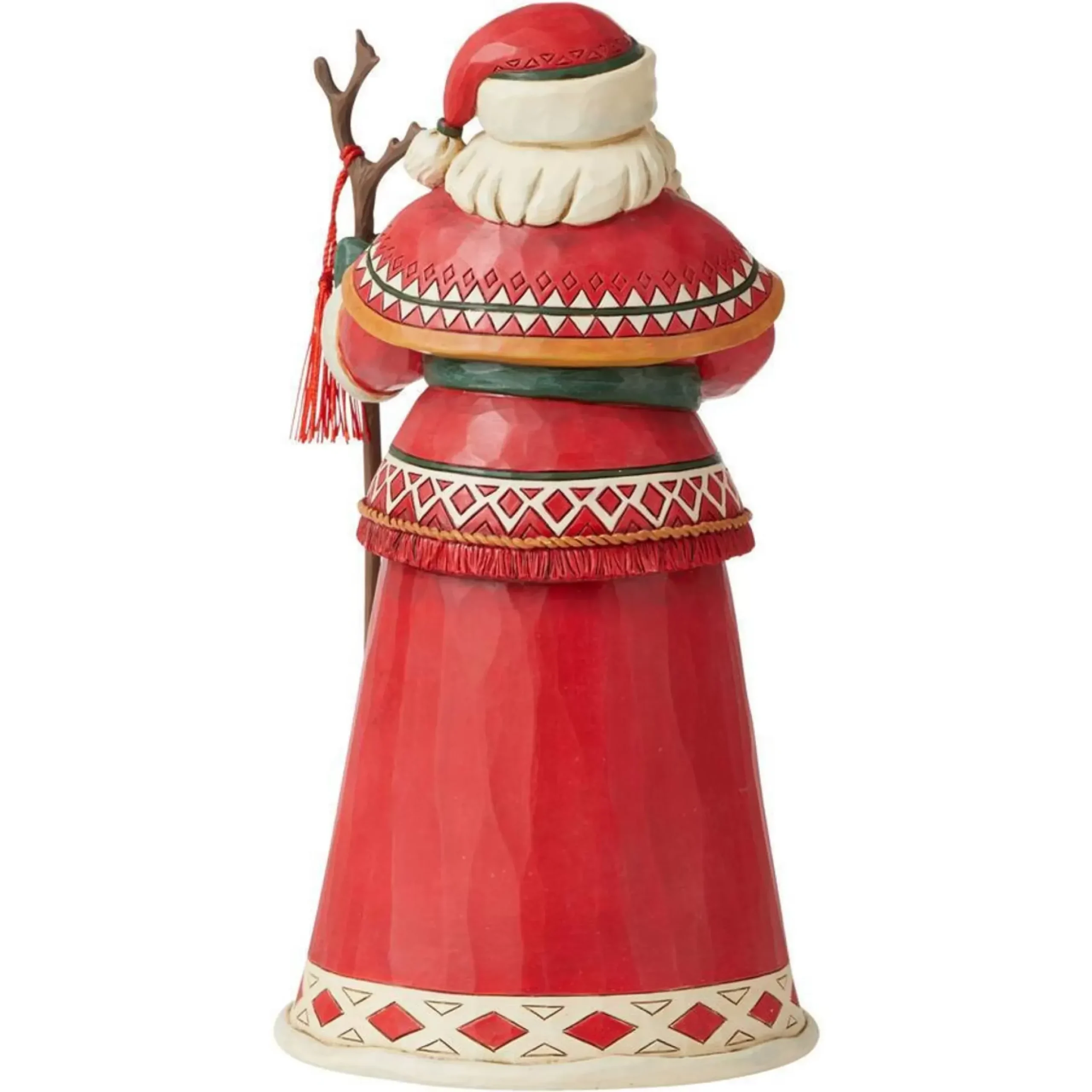 Jim Shore Lapland Santa Riding Reindeer - 26Cm