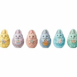 Jim Shore Mini Bunny Easter Eggs (6 Styles) - 6.5Cm
