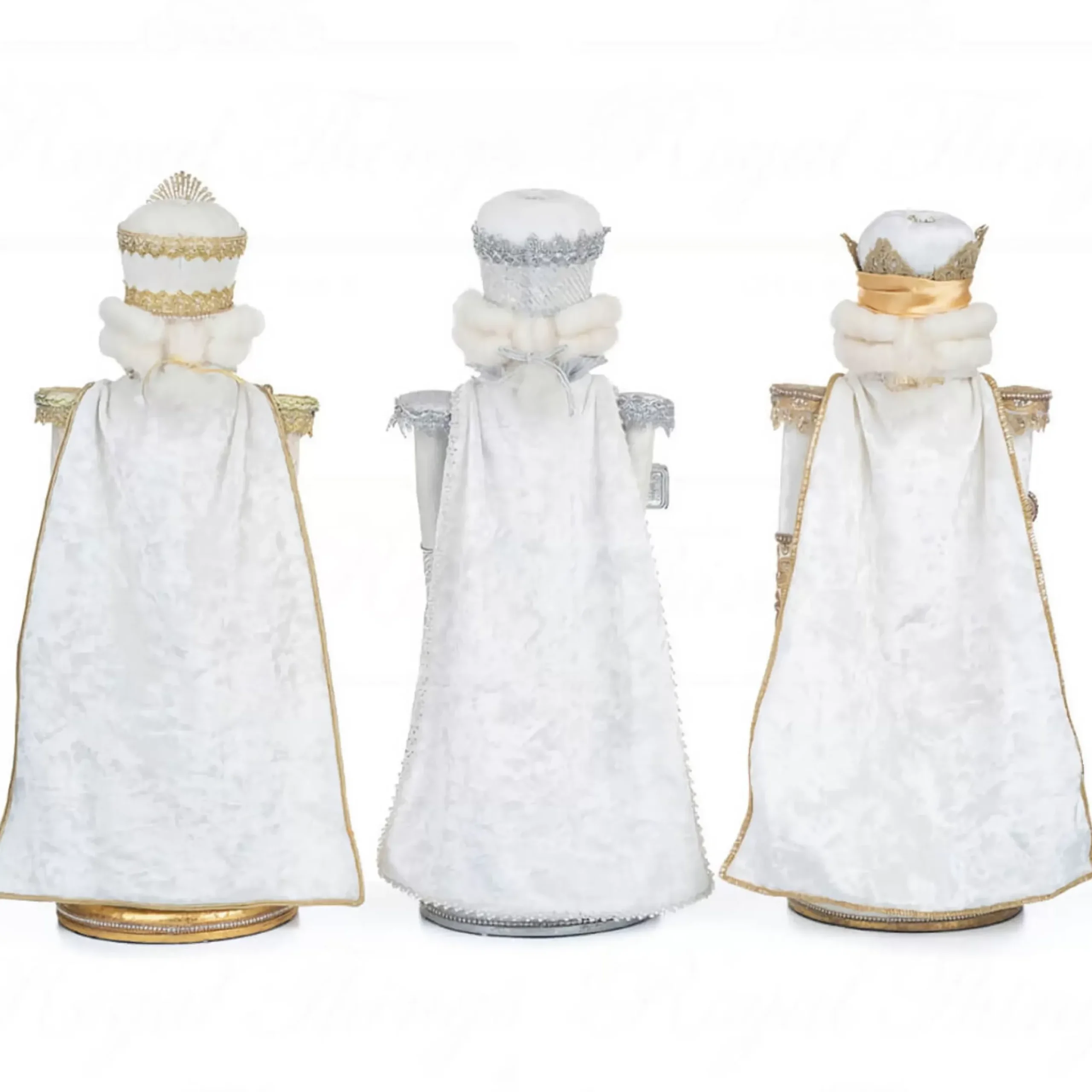 Katherines Celestial Wiseman Nutcracker (Set Of 3) - 42.5Cm