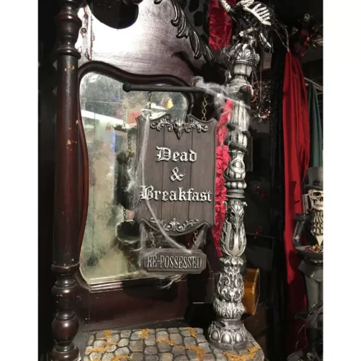 Katherines Dead And Breakfast Halloween Manor Sign - 60Cm