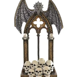 Katherines Dragon And Skulls Medieval Wall Piece - 61Cm
