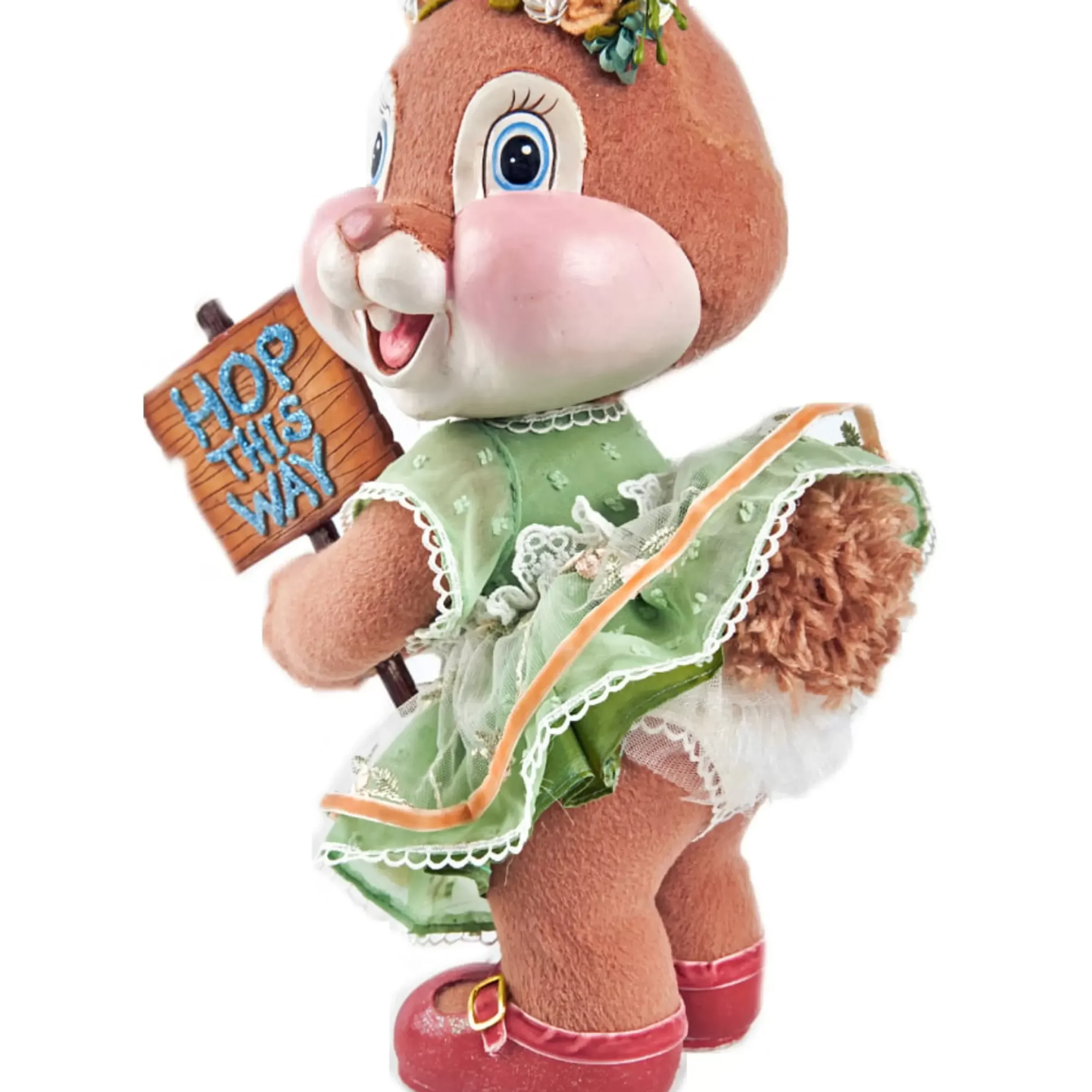 Katherines Hop This Way Bunny Tabletop - 51Cm