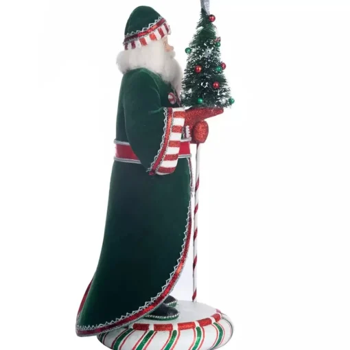 Katherines Papa Peppermint Santa Claus - 35.5Cm