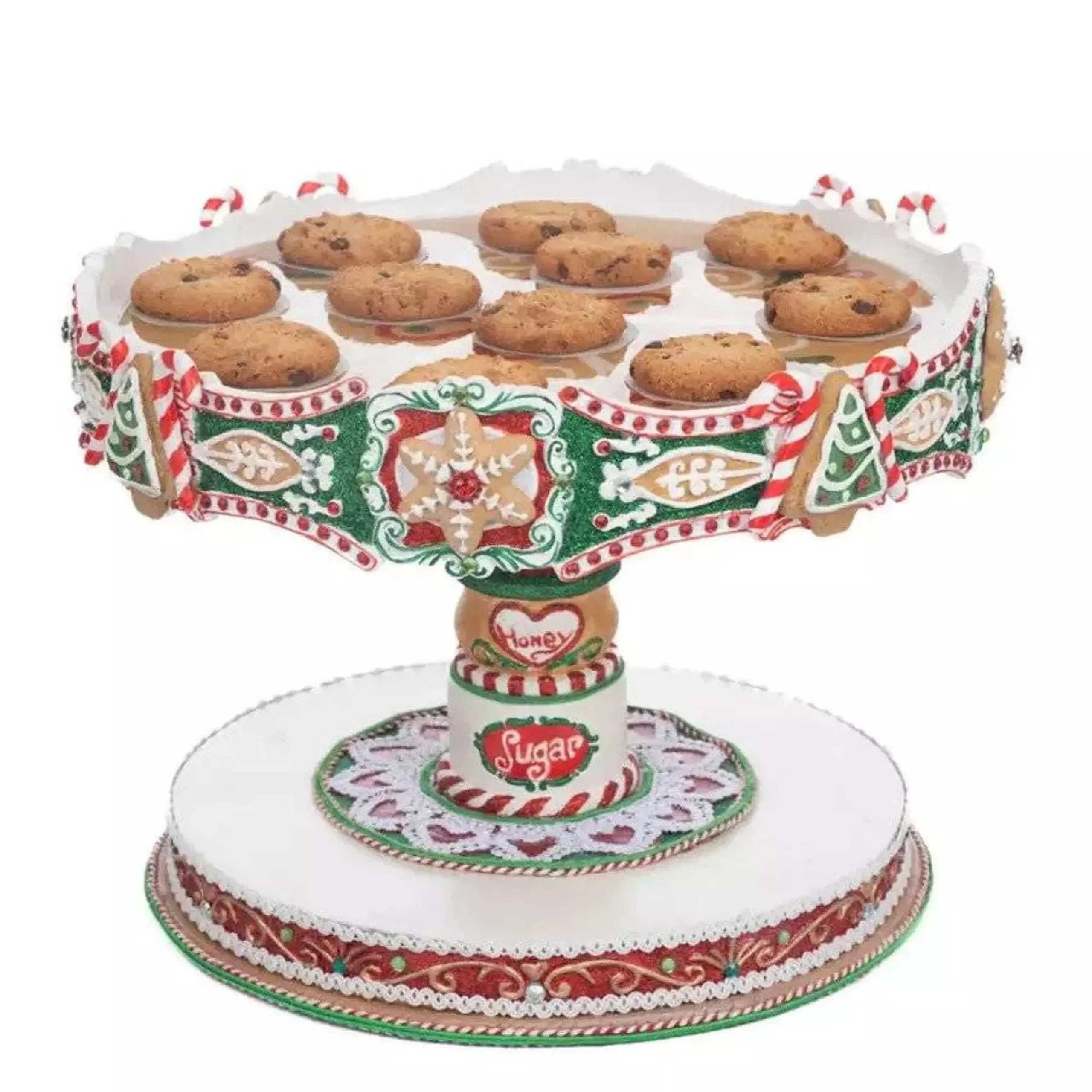 Katherines Seasoned Greetings Cake Stand - 21.5Cm