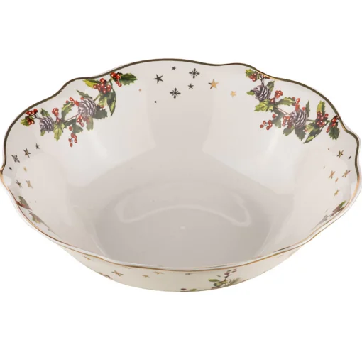 Ladelle Ashdene Spirit Of Christmas Serving Bowl