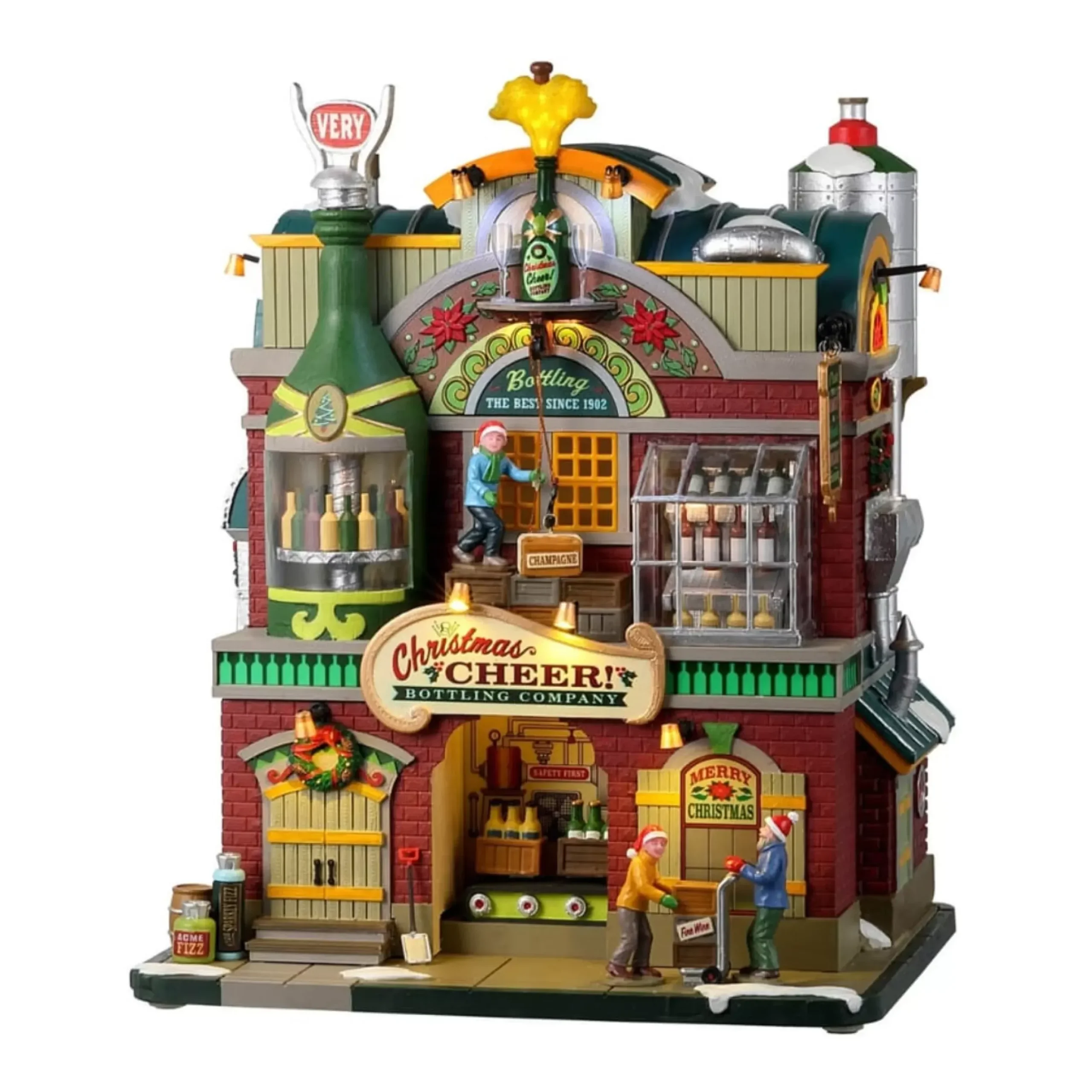 Lemax Christmas Cheer Bottling Company