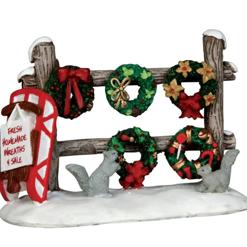 Lemax Christmas Wreaths 4 Sale