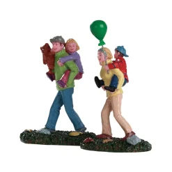 Lemax Coming Home From The Fair - Set Of 2