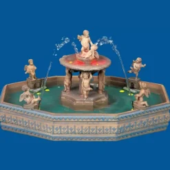 Lemax Lighted Village Square Fountain