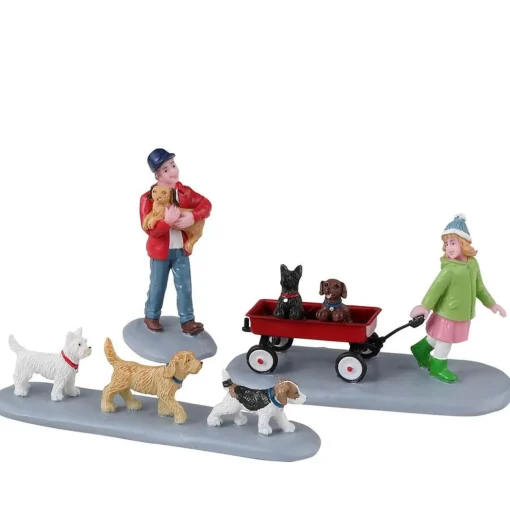 Lemax Puppy Parade - 20.8Cm