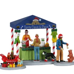 Lemax Santa Claws And Paws