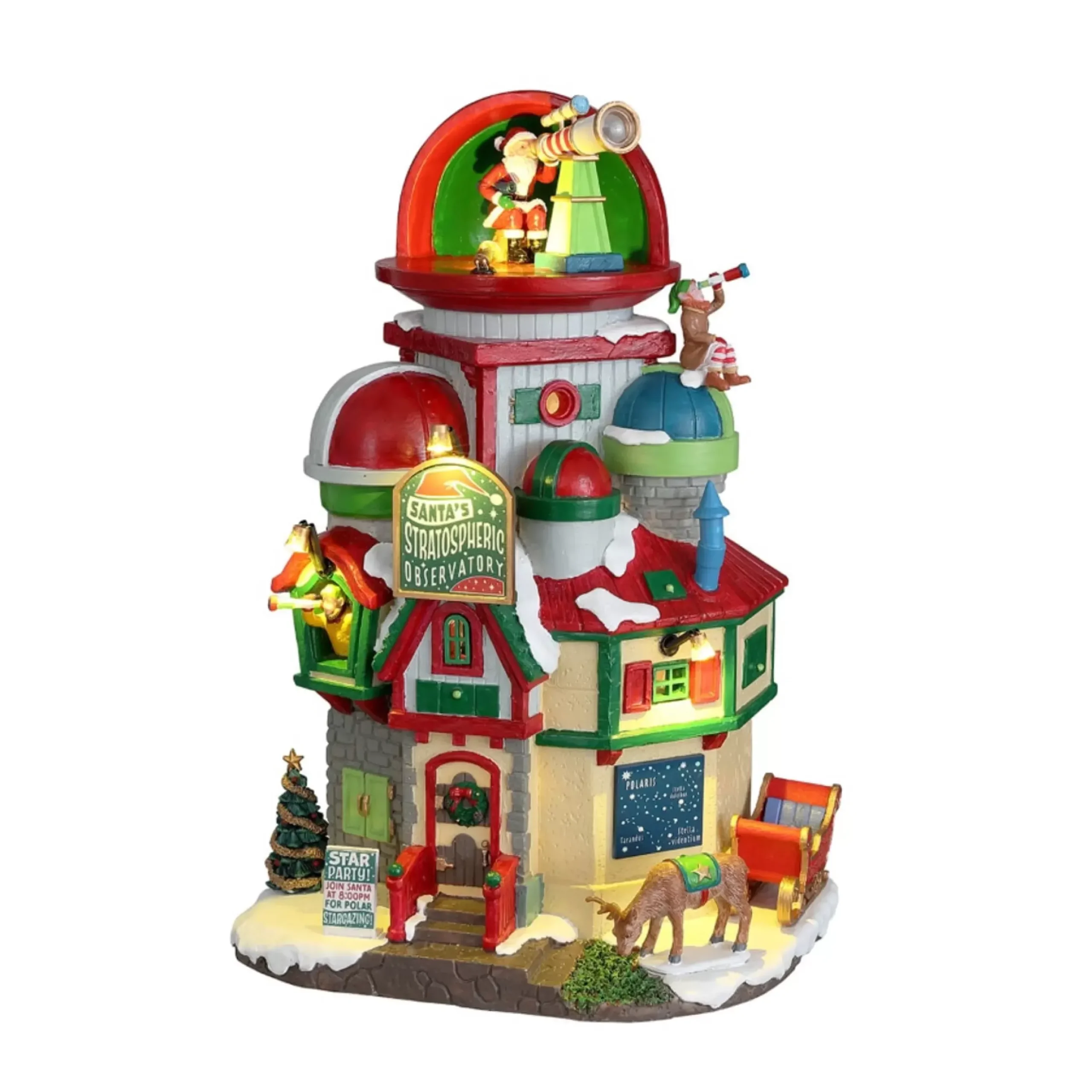 Lemax Santa's Stratospheric Observatory