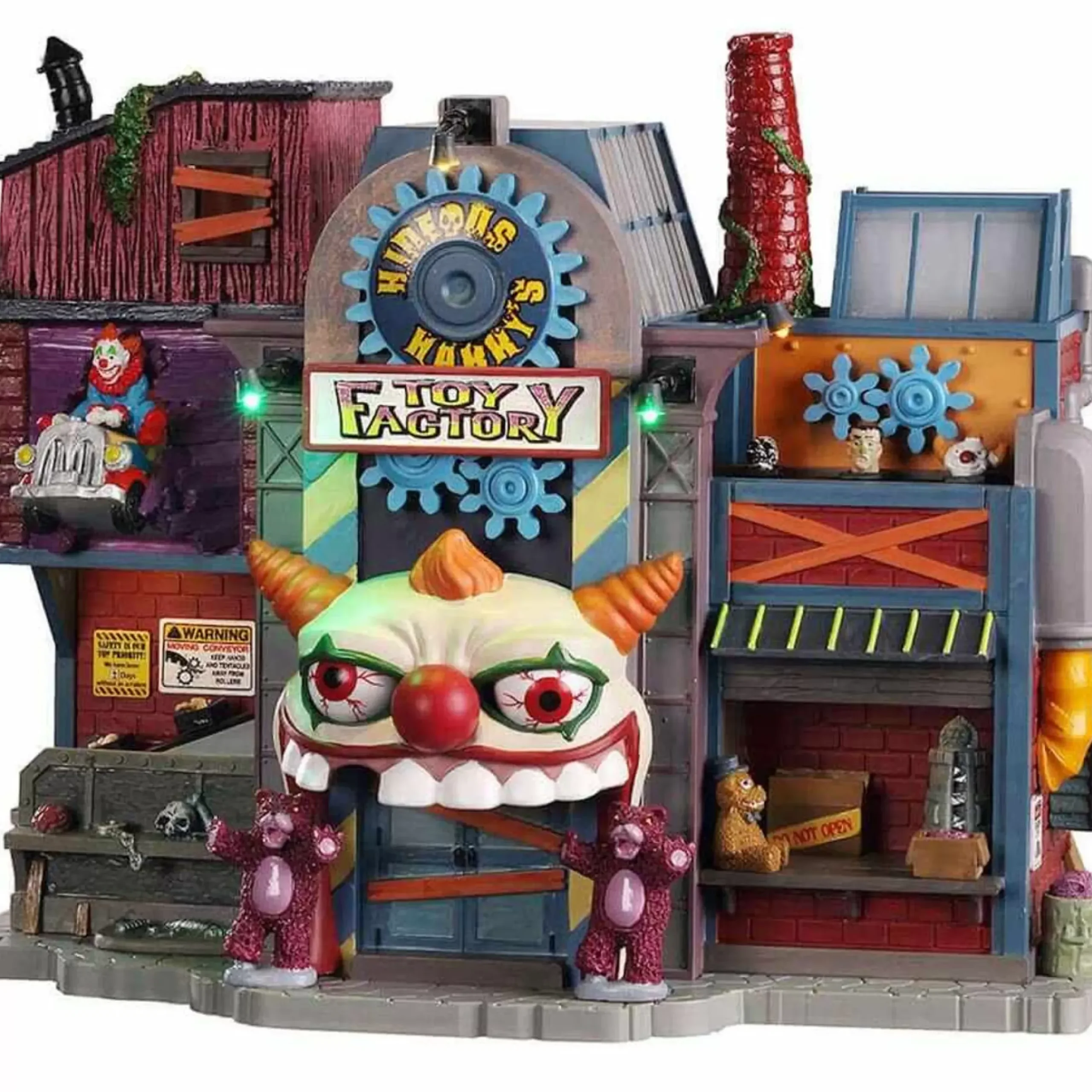 Lemax Spookytown Hideous Harry's Toy Factory - 23Cm