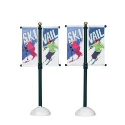 Lemax Street Pole Banner - Set Of 2