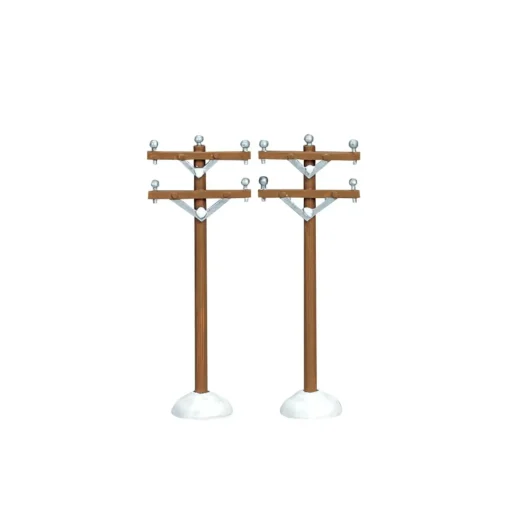 Lemax Telephone Poles