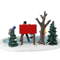 Lemax Tiny Tikes Hockey Lessons