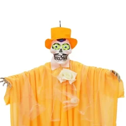 Light Up Skeleton Bride & Groom (2 Styles) - 90Cm