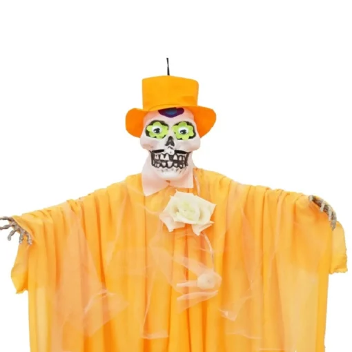 Light Up Skeleton Bride & Groom (2 Styles) - 90Cm
