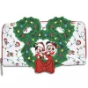 Loungefly Mickey Mouse Holiday Wreath Purse - 20Cm