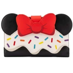 Loungefly Minnie Mouse Sweets Collection Flap Purse - 16.5Cm