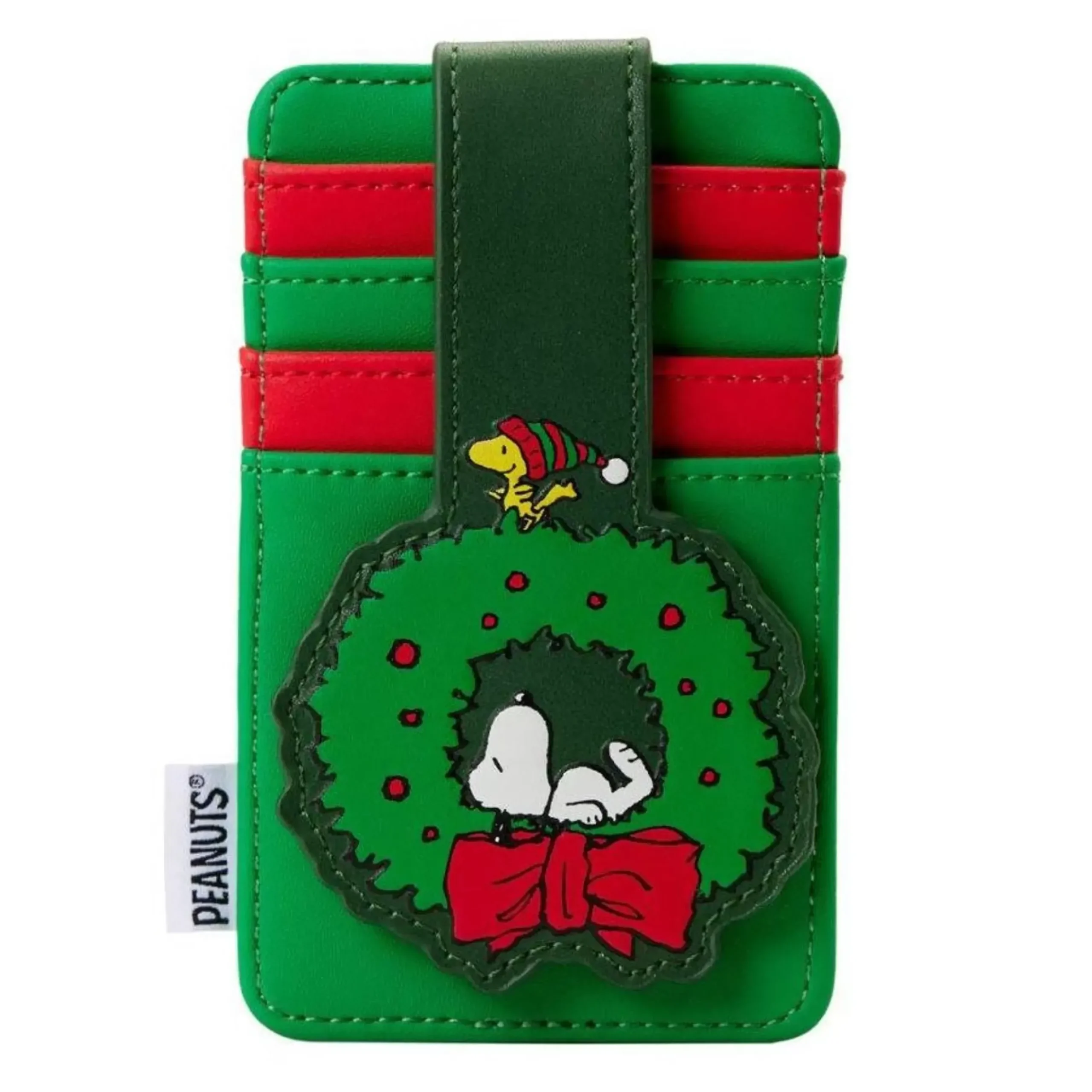 Loungefly Peanuts Snoopy Woodstock Wreath Card Holder - 12.7Cm