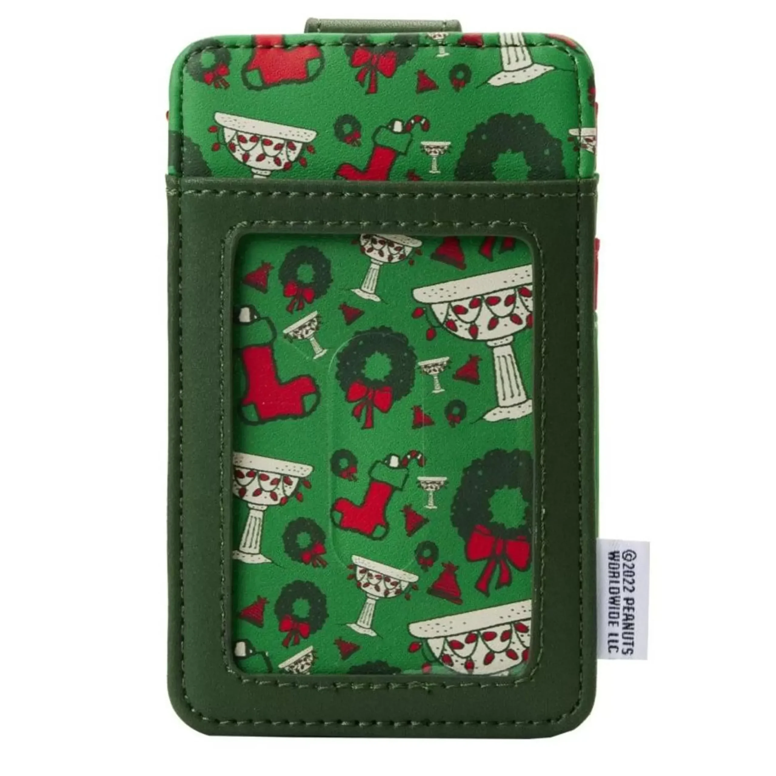 Loungefly Peanuts Snoopy Woodstock Wreath Card Holder - 12.7Cm