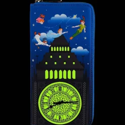 Loungefly Peter Pan Glow Clock Zip Purse - 20Cm