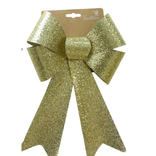Luxury Glitter Bow (3 Colours) - 35Cm
