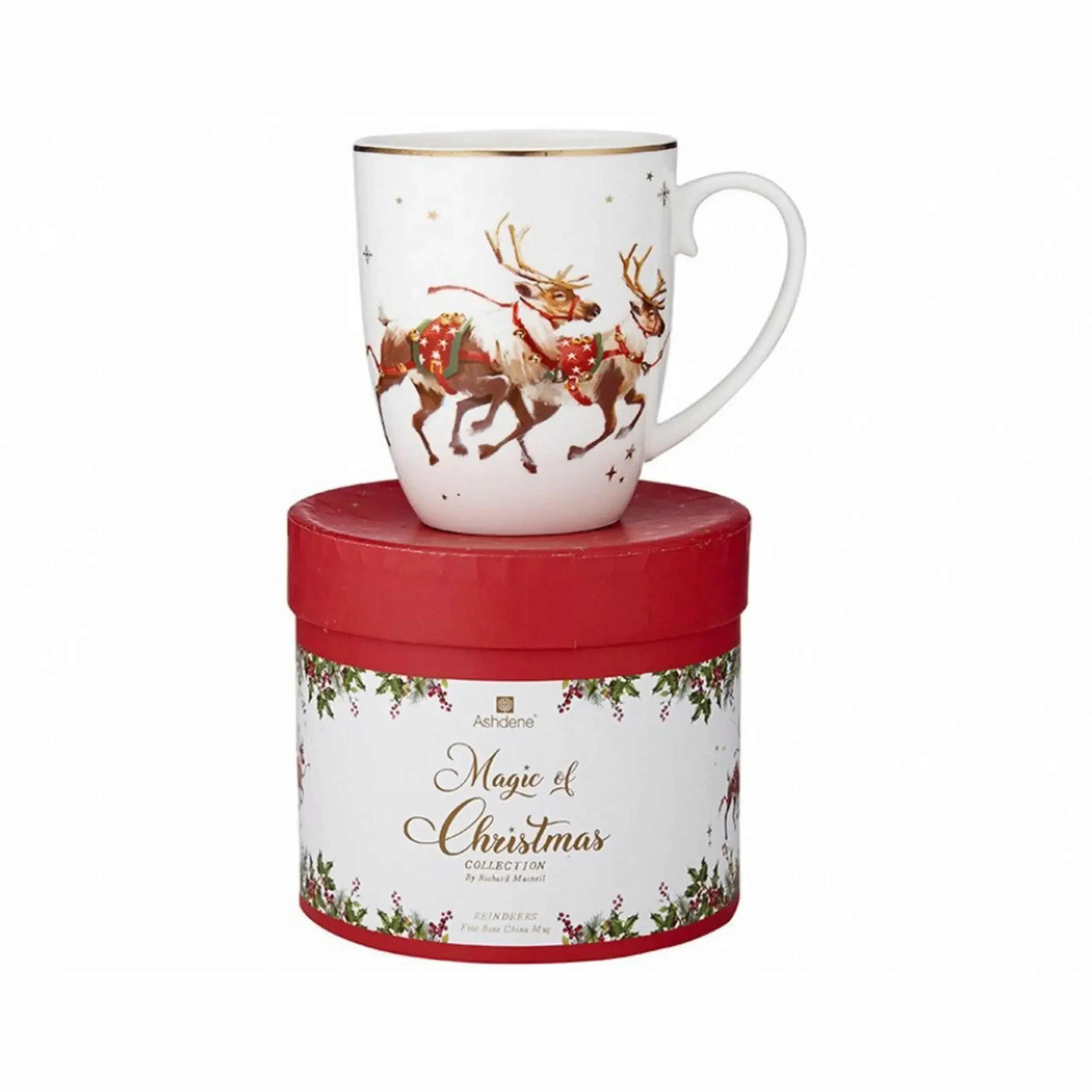 Magic Of Christmas Reindeers Mug - 320Ml