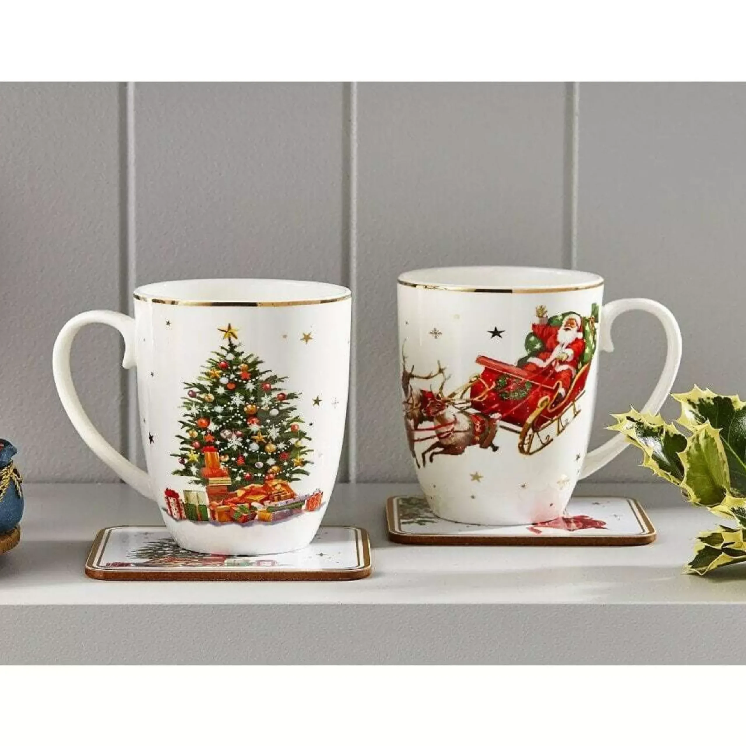 Magic Of Christmas Reindeers Mug - 320Ml