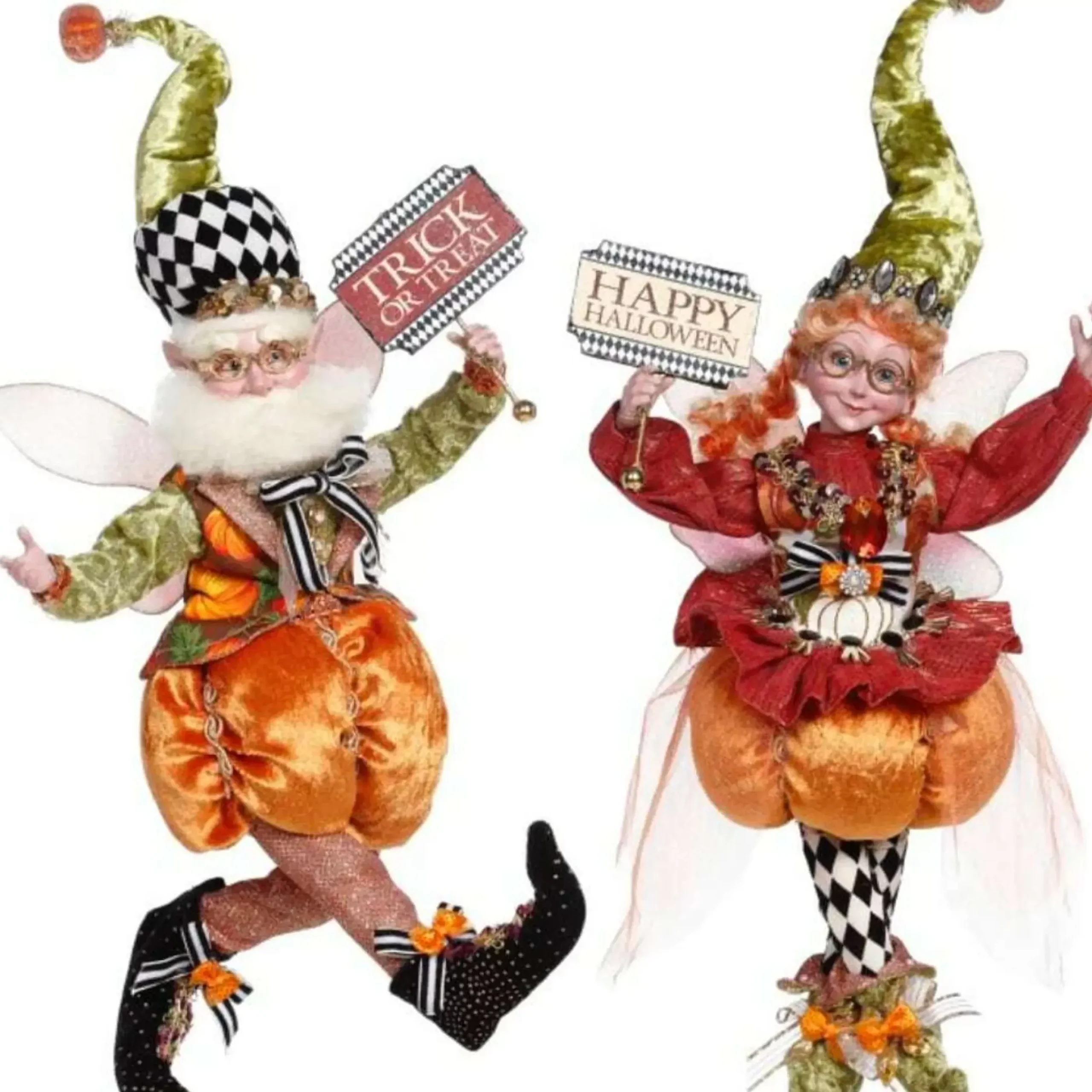 Mark Roberts Halloween Pumpkin Fairy (2 Styles) - 25Cm