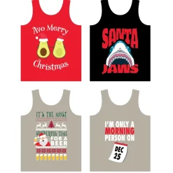 Mens Christmas Singlet