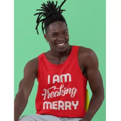 Mens Christmas Singlet (4 Styles) - Xl