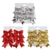 Metallic Mini Bow Pack Of 6 ( 3 Colours) - 8Cm