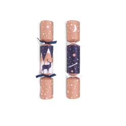 Midnight Mountains Christmas Crackers (Pack Of 8) - 30Cm