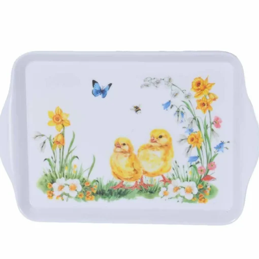 Morning Meadows Chicks Scatter Tray - 21Cm