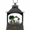 Musical Nativity Water Lantern - 30Cm