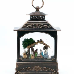 Musical Nativity Water Lantern - 30Cm