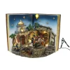 Nativity Book Scene Led Musical Rotating - 31Cm
