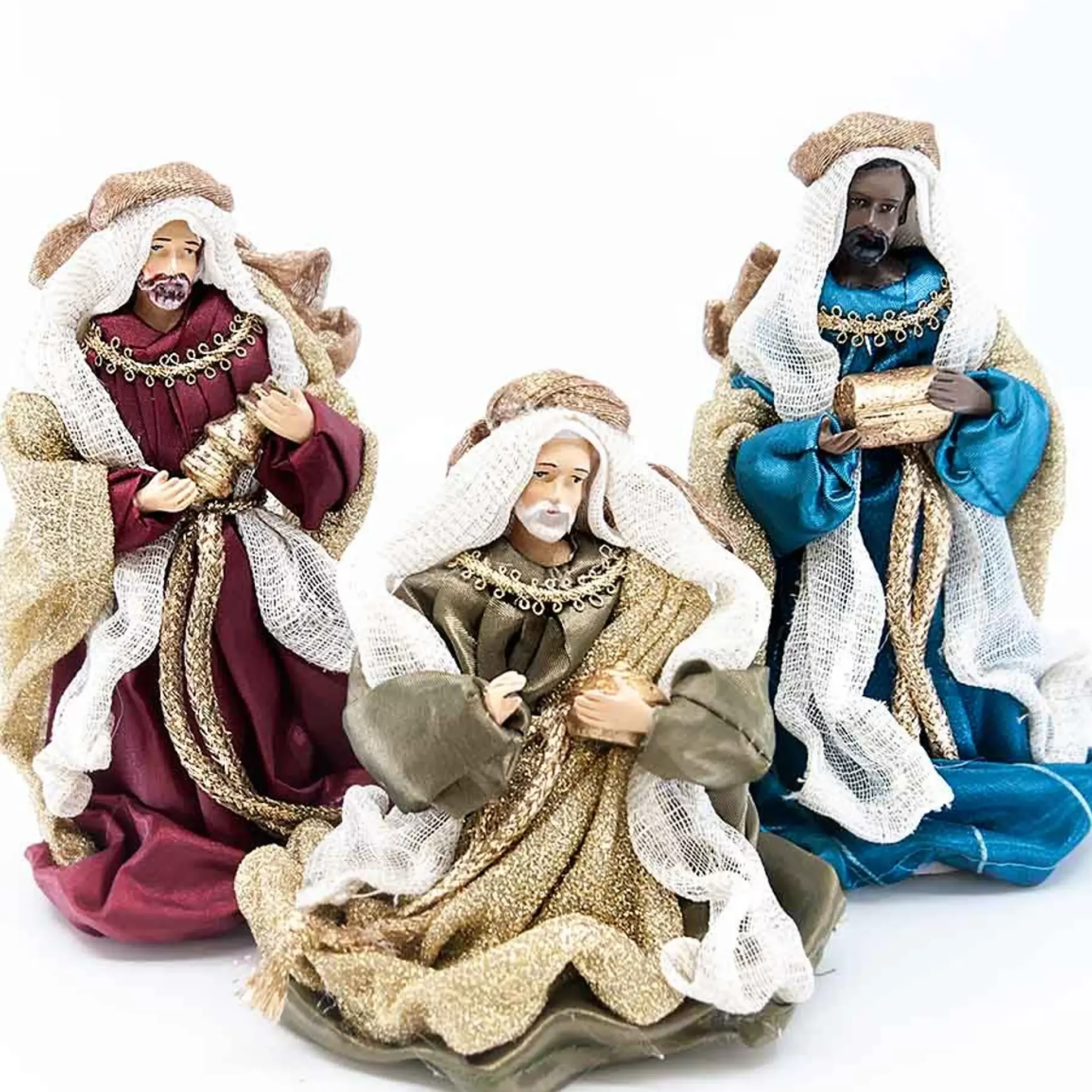 Nativity Set Multicoloured(Set Of 6) - 17Cm
