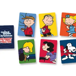 Peanuts Charlie Brown Christmas Memory Master Card Game