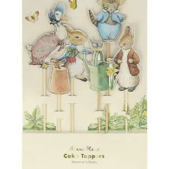 Peter Rabbit And Friends Toppers (Pack Of 6) - 25.5Cm